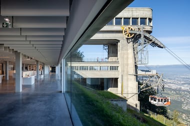 Achever l'ascension : Réhabilitation de la gare haute du téléphérique du Salève à Monnetier-Mornex (Haute-Savoie)